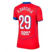 Paris Saint-Germain Bradley Barcola #29 Koszulka Trzecia damskie 2025-26 Krótki Rękaw